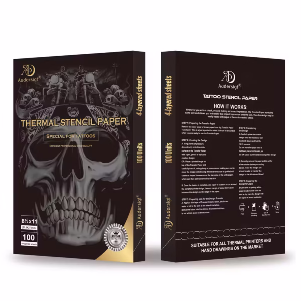 Audersigt Stencil Papers - High Quality (100pcs per box) - Image 2