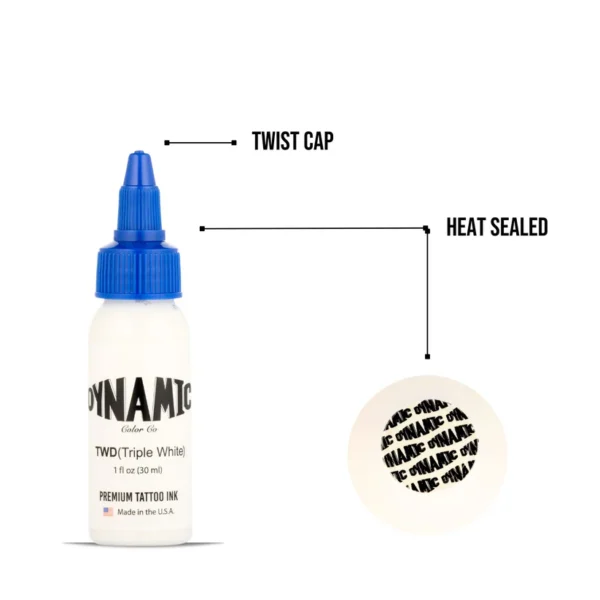 Dynamic Triple White 1oz. (30ml) Bottle - Image 4