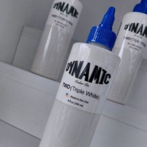 Dynamic Triple White 8oz. (240ml) Bottle